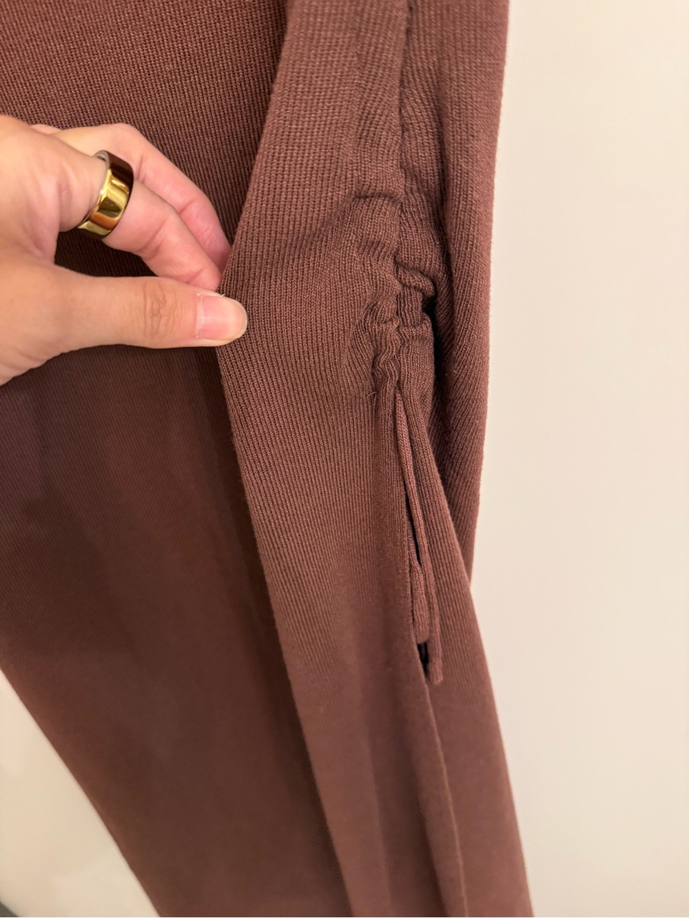 Lioness Original Sin Midi Dress in Chocolate - Picture 6 of 8